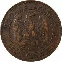 France Napoléon III - 2 Centimes 1857 W Lille