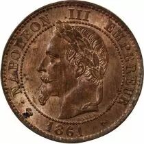 France Napoléon III - 2 Centimes 1861 K Bordeaux