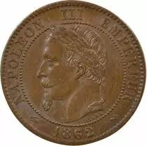 France Napoléon III - 2 Centimes 1862 K Bordeaux