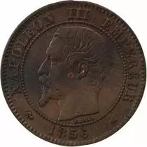 France Napoléon III - 2 Centimes Tête Nue 1856 K Bordeaux