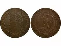 France Napoléon III - 2 Cents 1862 K Bordeaux