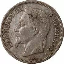 France Napoléon III - 2 Francs Argent 1869 A Paris