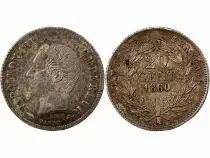 France Napoléon III - 20 Centimes Argent 1860 A Paris