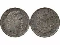 France Napoléon III - 20 Francs Platine 1865 A Paris - Faux D\'Epoque