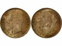 France Napoleon III - 20 Silver Centimes - 1860 A Paris