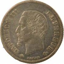 France Napoleon III - 20 Silver Centimes, Bare Head - 1860 A Paris