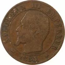 France Napoléon III - 5 Centimes 1854 BB Strasbourg