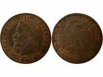 France Napol&eacute;on III - Centime, T&ecirc;te laur&eacute;e - 1862 A Paris