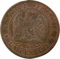 France Napoléon III - Centime, Tête Nue - 1856 A Paris