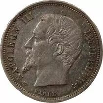 France Napoléon III, Tête Nue - 50 Centimes Argent 1858 A Paris