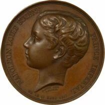 France Napol&eacute;on IV - M&eacute;daille Cuivre, non attribu&eacute; - 1863