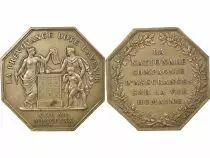 France National Insurance Company - Silver Token - 1830