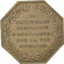 France National Insurance Company - Silver Token - 1830