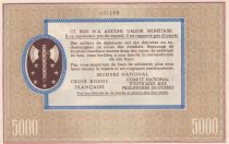 France Necessity note of WWII - Pétain - 1941 / 1942
