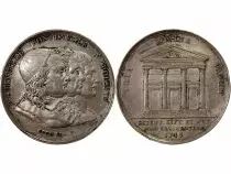 France Normandie, Academie Royale Des Sciences De Rouen  Jeton Argent