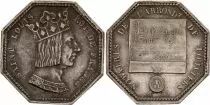 France Notaires  - Louviers -  Saint Louis 1860-1880 - Silver