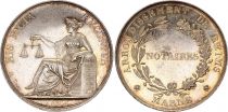 France Notaires  - Reims - 1824 (1860-1880) - Silver