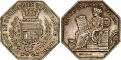 France Notaires  - Villefranche - ND (1880-) - Silver