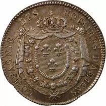 France Notaires, Amiens  Jeton Argent 1816