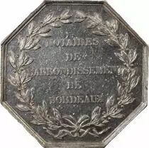 France Notaires, Bordeaux  Jeton Argent Poinçon Abeille (1845-1860)
