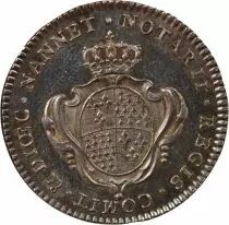 France Notaires De Nantes, Louis XVI - Jeton Argent - N.D. (1775)