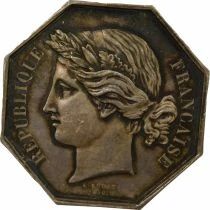 France Notaires de Versailles - Jeton Argent, IIe R&eacute;publique - 1850 (1850 / 1852)