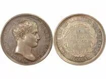 France Notarial Corps, Bonaparte - Silver Token - Bee (1860 / 1869)