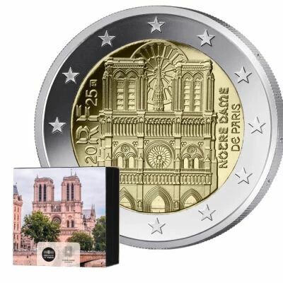 France Notre-Dame de Paris - 2 Euros Comm�mo. 2025 BE