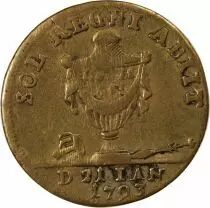 France Nuremberg, Louis XVI  Jeton Laiton 1793