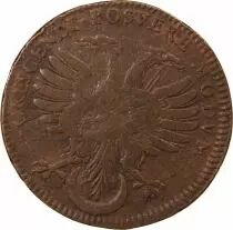 France Ordinaire Des Guerres, Louis XIV  Jeton Cuivre