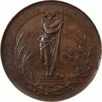 France Organisation de Défense Civile - Jeton Cuivre 1870 / 1871