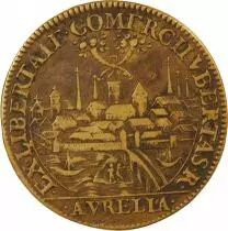 France Orléanais, Communauté Des Marchands De Loire  Jeton Laiton 1653 - F.8169