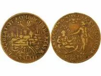 France Orléanais, Communauté Des Marchands De Loire  Jeton Laiton 1653 - F.8169