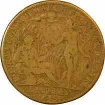 France Orléanais, Communauté Des Marchands De Loire  Jeton Laiton 1653 - F.8169