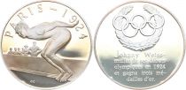 France Paris 1924 - Jeux Olypiques - Johnny Weissmuller - Argentan