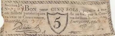 France Paris Compagnie de Commission, rue des Bons-enfants - 1792