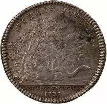 France Parties Casuelles, Louis XV  Jeton Argent 1725