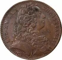 France Parties Casuelles, Louis XV  Jeton Cuivre 1716