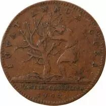 France Parties Casuelles, Louis XV - Jeton Cuivre 1747