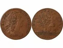 France Parties Casuelles, Louis XV - Jeton Cuivre 1747