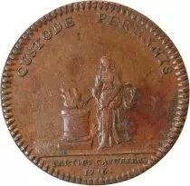 France Parties Et Revenues Casuels, Louis XV - Jeton 1736