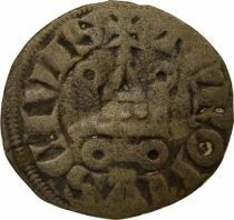 France Philip III / IV - Denier Tournois with Round O - 1280 / 1310
