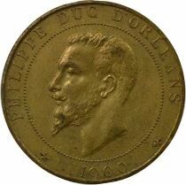 France Philippe, Duc d\'Orl&eacute;ans - M&eacute;daille Laiton - 1900 Paris
