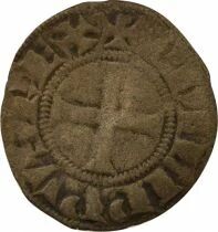 France Philippe III / IV - Denier Tournois &agrave; l\'O Rond - 1280 / 1310