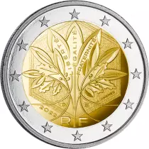 France Pi&egrave;ce 2 Euros UNC France 2022 - Nouvelle Face