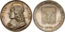 France Pierre Fermat - Acad&eacute;mie des Sciences de Toulouse - 1822 - Silver