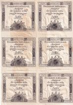 France Planche - 6 X15 Sols - Women - 04-01-1792) - Serial 747 - Sign. Buttin