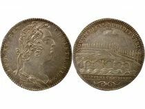 France Ponts & Chauss&eacute;es, Louis XV - Jeton Argent, Pont Royal - 1731