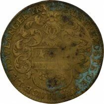France Pr&eacute;v&ocirc;t de Paris, Mac&eacute; le Boulanger - Jeton Laiton - 1642