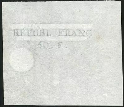 France Projet d�Assignat de 50 Francs 1796